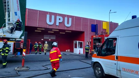 Incendiu la Spitalul „Bagdasar Arseni” din Capitală