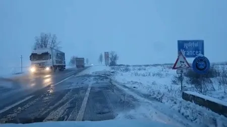 Lista drumurilor naţionale închise din cauza condiţiilor meteo
