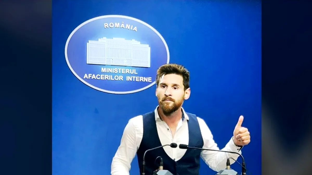 Ministerul de Interne îl avertizează pe Messi că va fi nevoit să stea în carantină dacă vine în România!