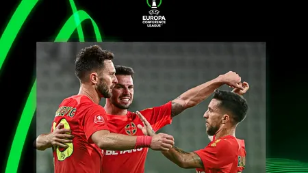 FCSB - CSKA 1948 Sofia 3-2. Calificare cu emoții. Cine e următoarea adversară din Conference League