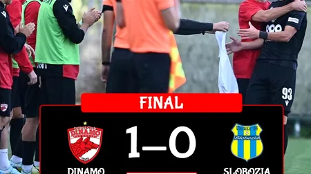 Dinamo a obținut a treia victorie în acest sezon de Liga 2