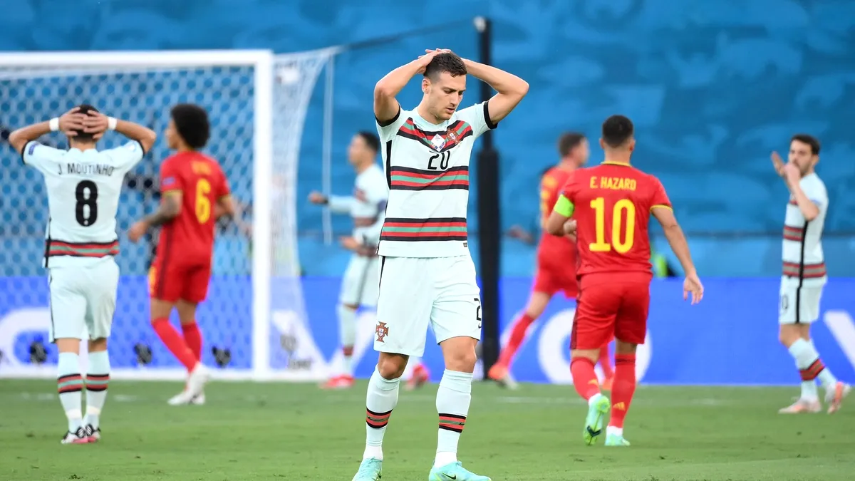 EURO 2020 | Belgia - Portugalia 1-0. Deținătoarea trofeului, eliminată de la Campionatul European