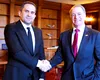 Întâlnire la nivel înalt între Ministrul Transporturilor, Ciprian Șerban, și ambasadorul SUA, Darryl Nirenberg. Discuții despre investiții și rolul strategic al Portului Constanța