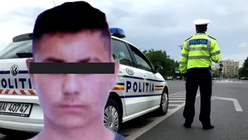 Evadare de sub nasul poliţiştilor, la doar 18 ani. Tânărul este acuzat de tâlhărie