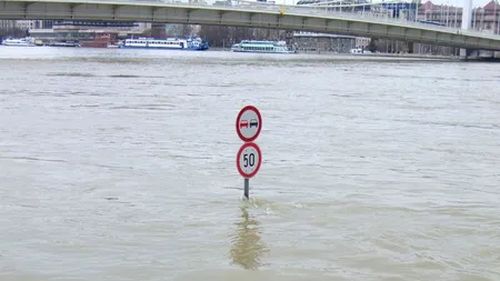 Cod galben şi portocaliu de inundaţii în mai multe zone din țară
