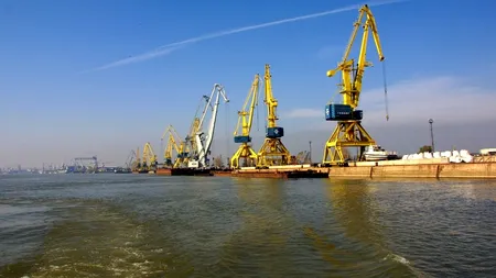 Războiul din Ucraina a scăzut cu 26% volumul de mărfuri care tranzitează porturile de la Dunăre