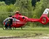 Mai multe elicoptere salvează oameni de pe acoperișuri, în Suceava