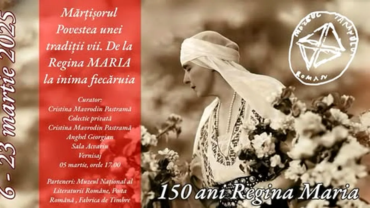 Expoziția ,,Mărțișorul - Povestea unei tradiții vii: De la Regina Maria la inima fiecăruia”