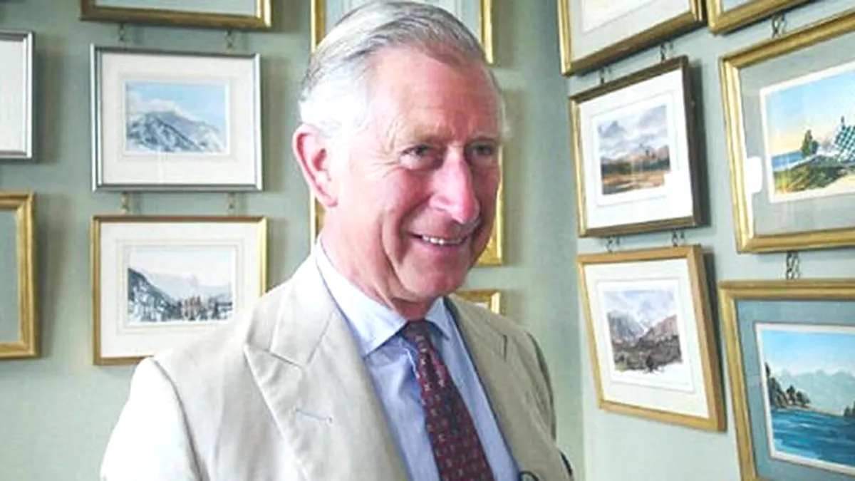 Prinţul Charles expune la Londra peisaje din România