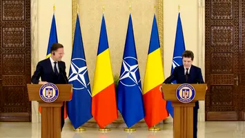 Prima întâlnire a lui Nicușor Dan cu secretarul general al NATO. România își consolidează rolul pe flancul estic