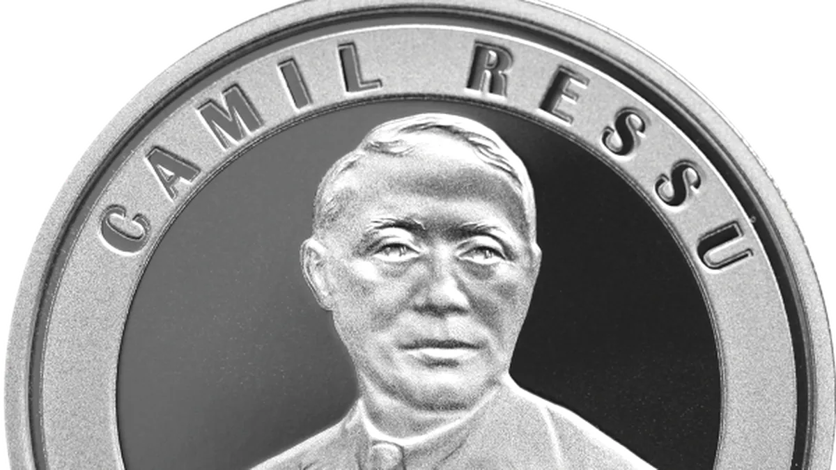 BNR: Emisiune numismatică cu tema 145 de ani de la nașterea lui Camil Ressu