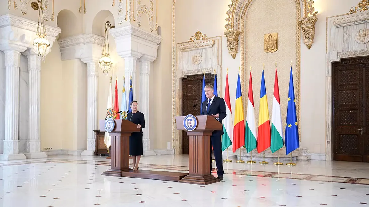 Klaus Iohannis în Ungaria, pentru prima oară în cele două mandate