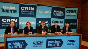 Crin Antonescu pornește în cursa pentru Cotroceni din fieful Olguței Vasilescu. Mitingul electoral închide centrul Craiovei