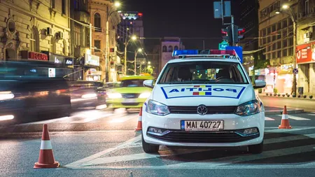 Urmărire ca în filme în zona Vitan din București. Un șofer aflat în stare de ebrietate a refuzat să oprească la semnalele polițiștilor