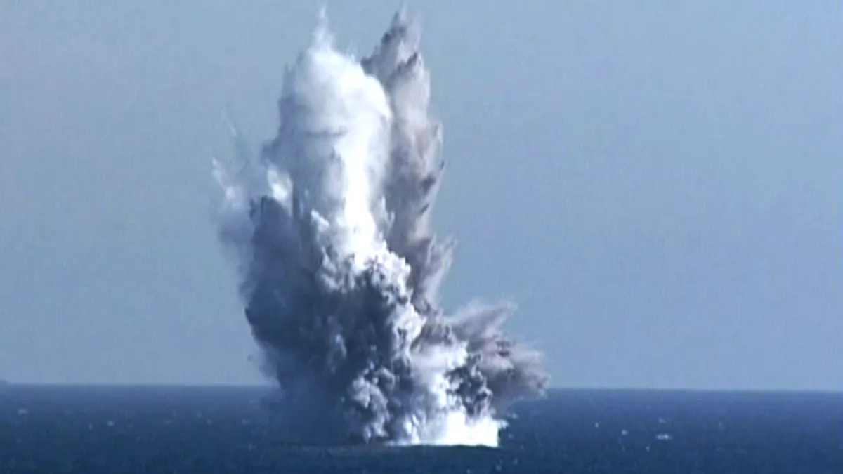 Coreea de Nord amenință cu o dronă nucleară subacvatică