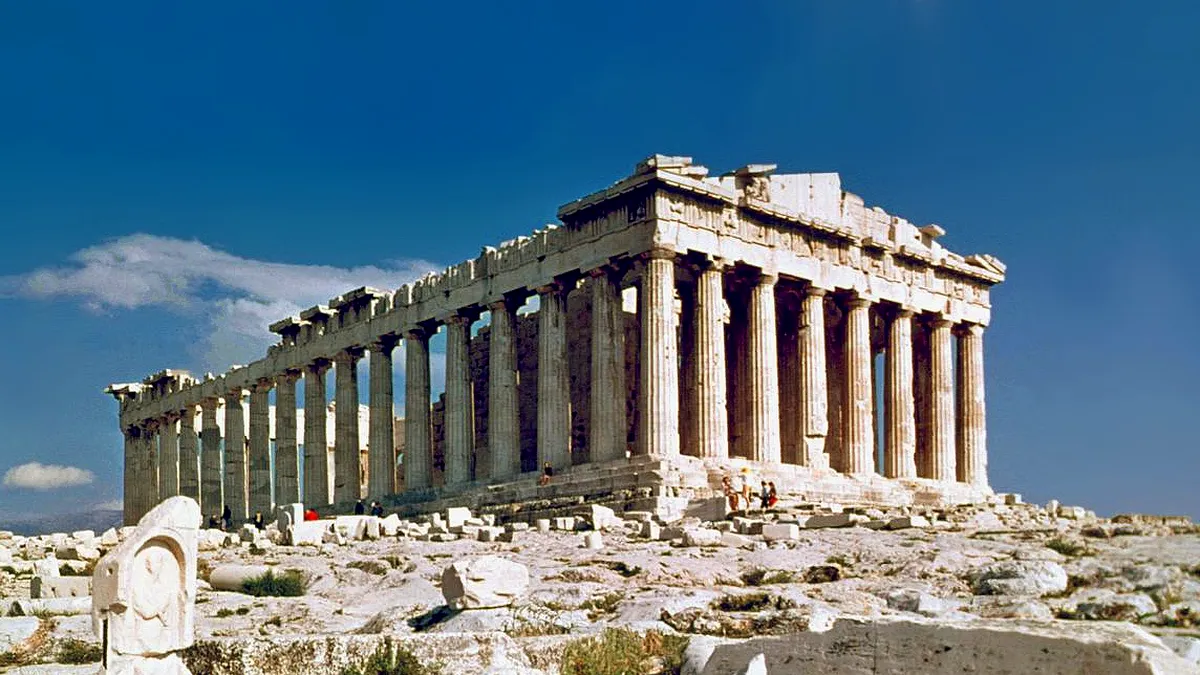 O nouă descoperire de senzație dezvăluie un templu ascuns sub Parthenon!