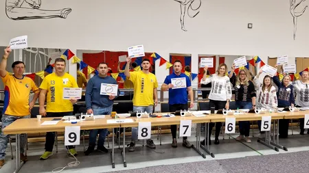 Peste 500.000 de români din diaspora votaseră până la ora 16.00. Peste 76.800 de români din Germania își exercitaseră dreptul de vot