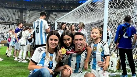 Fotbalistul Angel di Maria din echipa Argentinei a avut o copilărie de coșmar: 