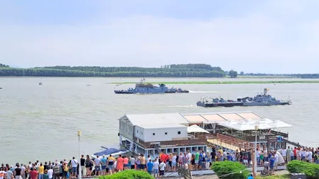 „Ziua Marinei”, sărbătoarea tradițională a Galațiului, celebrată cazon, fără entuziasmul de altă dată