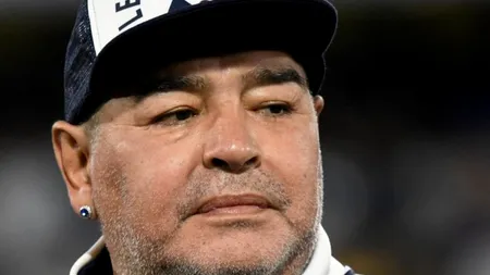 Diego Maradona este suspect de COVID-19