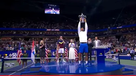 Djokovic a câștigat US Open și a mai doborât un record