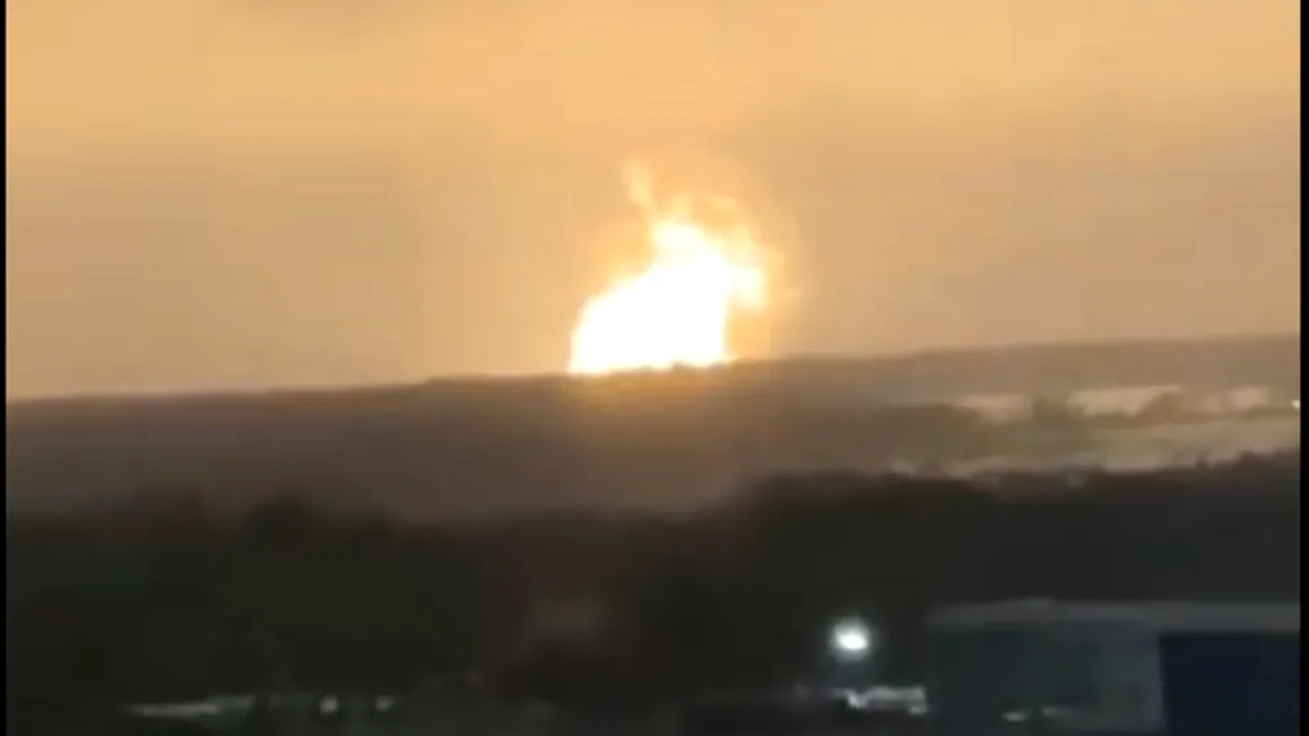 Explozie uriașă la o uzină din Rusia care produce rachete balistice
