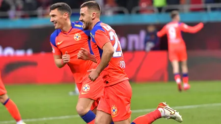 FCSB - Chindia 3-2. Jucătorii lui Toni Petrea au revenit de la 0-2 (Video)