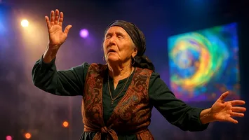 Baba Vanga iese pe autostradă: profeții, panouri și ritmuri virale în drum spre Grecia