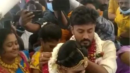 VIDEO Nuntă în avion. Cum a încercat un cuplu indian să „fenteze” restricțiile anti-COVID