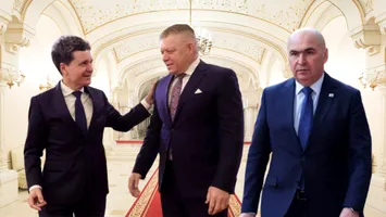Ilie Bolojan și Nicușor Dan s-au întâlnit cu Robert Fico, la București. Ce au discutat