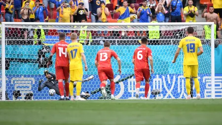EURO 2020 | Ucraina și Macedonia de Nord au făcut spectacol pe Național Arena: trei goluri și două penalty-uri