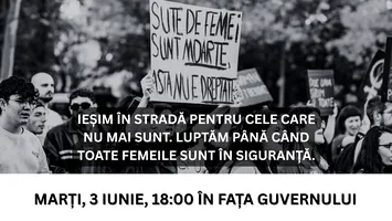 Protest împotriva violenței asupra femeilor, astăzi în București