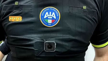 Premieră în fotbalul european: Camerele video pentru arbitri debutează în Serie C Italia