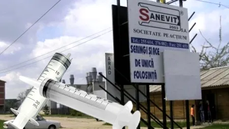 Cu cât se vinde fabrica românească care producea seringi de unică folosință