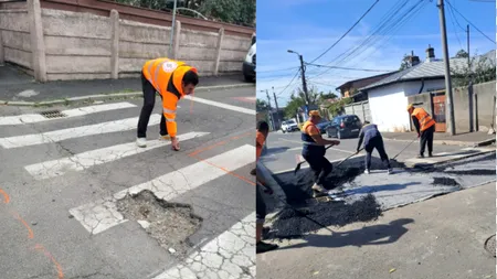 Sectorul 5 continuă reparațiile stradale: zonă vizată, intersecția Istrate Oprea - Spiralei