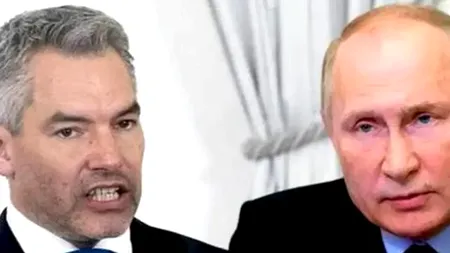 Austria lui Nehammer plătește lui Putin ”bani pătați de sânge”. OMV are un rol esențial