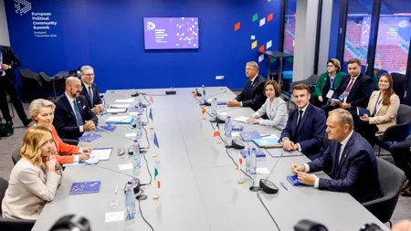 Klaus Iohannis și Maia Sandu, alături de reprezentanții celor mai puternice țări din UE: Felicităm oamenii Republicii Moldova pentru angajamentul lor față de democrație