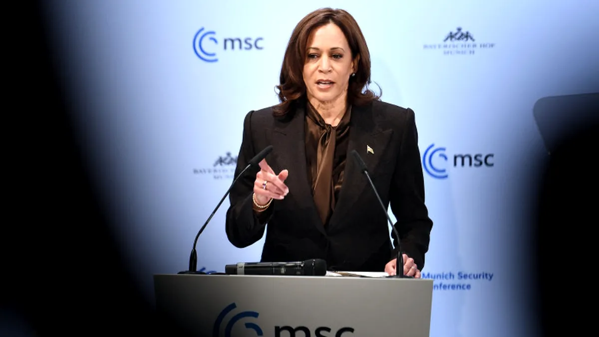 Reuters: Vizita vicepreşedintei Kamala Harris, semnalul SUA pentru România și Polonia să continue sancțiunile împotriva Rusiei