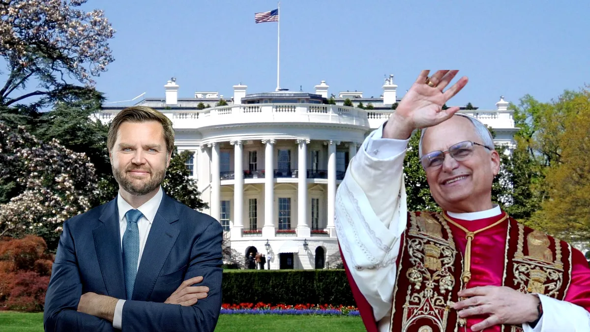 Papa Leon, invitat oficial la Casa Albă de vicepreședintele SUA, JD Vance
