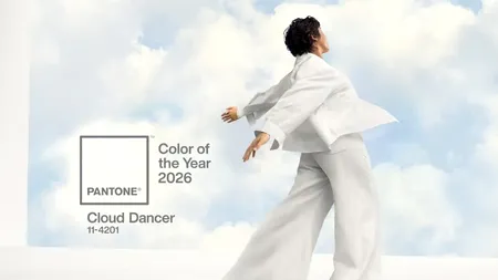Surpriză totală de la Pantone. Nuanța aleasă pentru 2026 este cea mai simplă din istorie