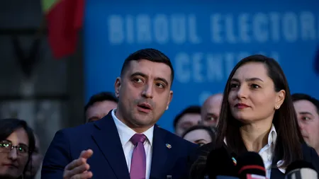 Șefa POT și-a depus candidatura la prezidențiale „cu sufletul la Călin Georgescu”. Anamaria Gavrilă, însoțită de George Simion