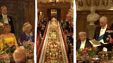 Banchetul regal pentru Donald Trump, aproape compromis de un scandal în bucătărie