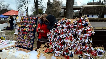 Târg de mărțișor în Capitală: Începe primăvara în sat!