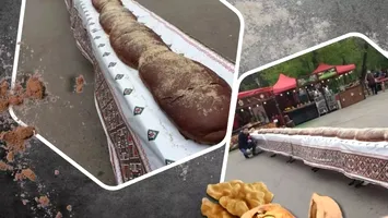 Cozonacul colosal cucerește Capitala: Festivalul Neaoș de Merinde de Primăvară își deschide porțile în Parcul Izvor