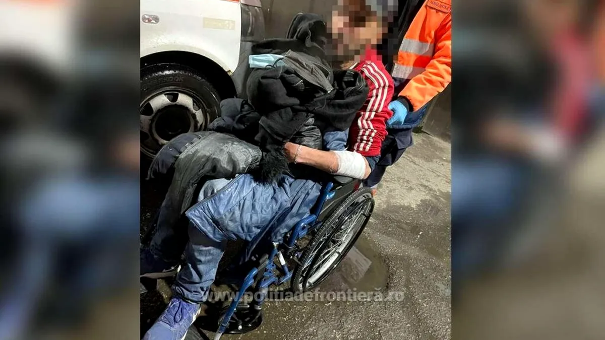 Giurgiu: migrant ilegal, găsit de Poliția de Frontieră aproape înghețat într-un camion
