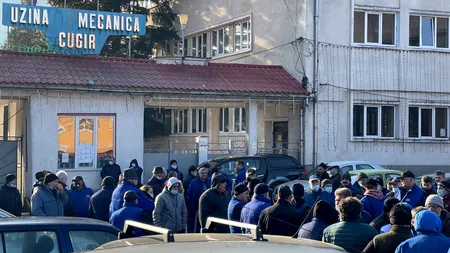 Noi proteste la uzina de armament din Cugir. Angajații au oprit lucrul, nemulțumiți de nivelul salariilor