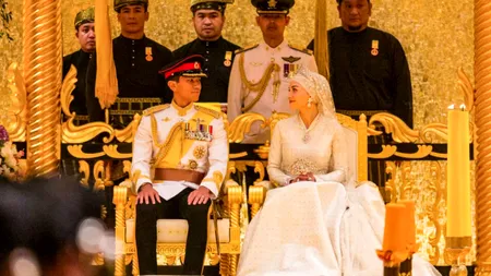 Prințul Brunei Darussalam s-a căsătorit. Nunta a durat 10 zile