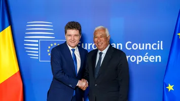 Nicușor Dan a discutat cu António Costa înaintea Consiliului European. Prioritățile României pentru summitul de la Bruxelles