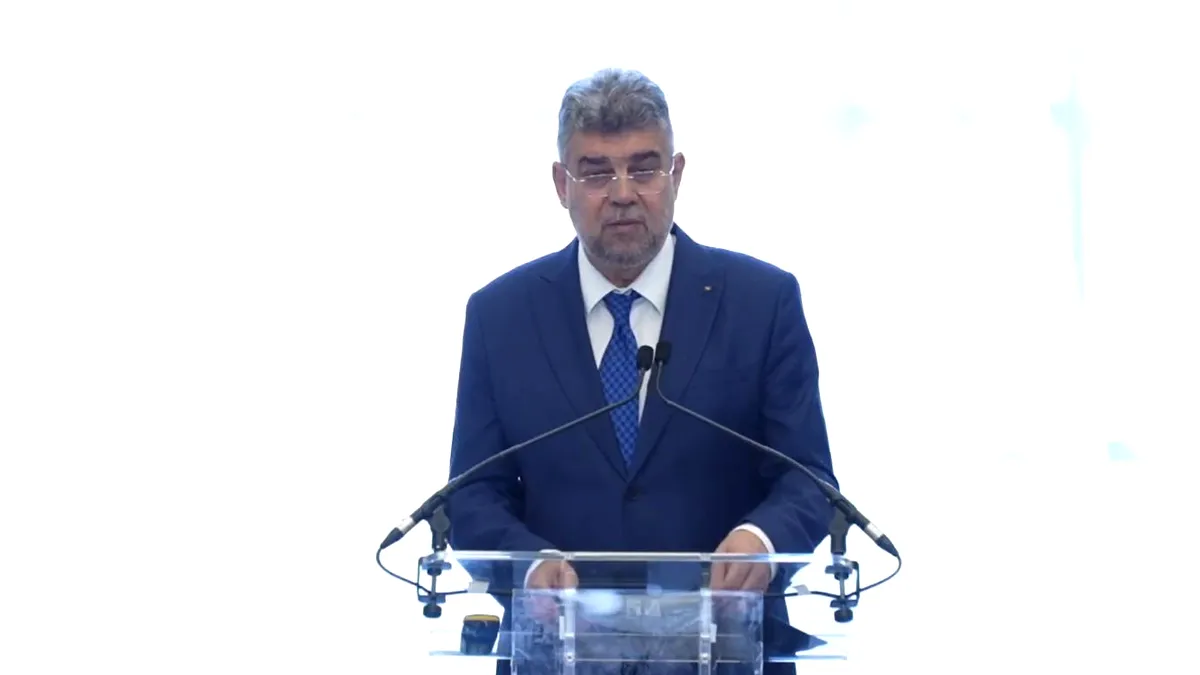 Mesajul lui Marcel Ciolacu către investitorii englezi: „România este o destinație sigură în care să vă aduceți banii și să faceți profit!” (Video)