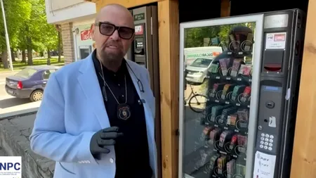 Piedone desfiinţează automatele de țigări, după un control la Suceava: Trafic la vedere şi vânzare către minori (VIDEO)